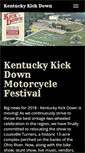 Mobile Screenshot of kentuckykickdown.com